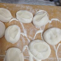 美味的豇豆猪肉包做法图解10)