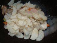 肉炒山药