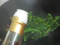 家常菜芥蓝炒腊肉