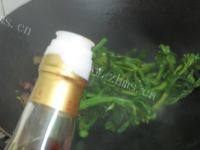 家常菜芥蓝炒腊肉