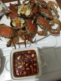 营养丰富的蒸螃蟹做法图解6)