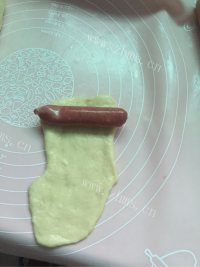 自制肠仔包做法图解4)