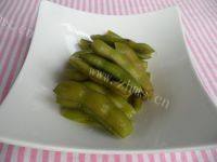开胃的糟毛豆