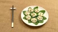 美味的莲蓬豆腐