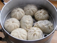 荤素搭配的胡萝卜卤肉包子 做法图解15)