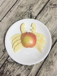 苹果螃蟹做法图解8)