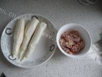 让人怀念的茭白肉丝做法图解1)