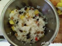 美味的菠萝八宝饭做法图解11)