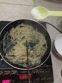 #DIY#酸辣土豆丝做法图解8)