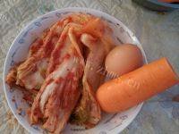 自己做的韩式泡菜煎饼做法图解1)