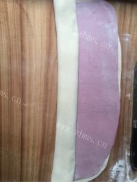 香气浓郁的紫薯馒头做法图解10)