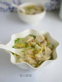 自己做的小馄饨