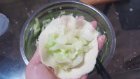 美味的素菜包做法图解7)