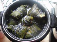 桂花赤豆红枣粽做法图解10)