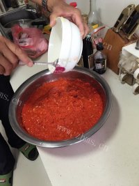 秘制辣椒酱做法图解5)