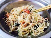 美味的炒面