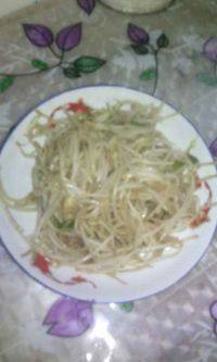 自制炒绿豆芽