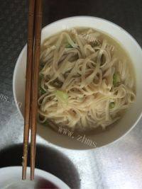 美味的炝锅面