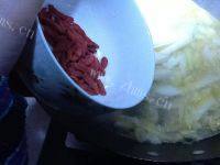 家常菜莲花白菜做法图解9)