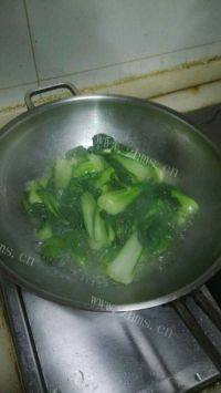家常菜炒青菜做法图解4)