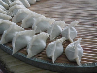 家常黄瓜饺子做法图解14)