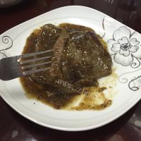 美味电饼档煎牛排做法图解7)