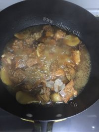 美味的红烧芝香排骨做法图解12)