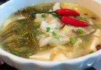 「DIY美食」酸菜豆花鱼做法图解10)