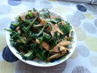 家常菜韭菜炒豆干
