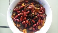美味的酸菜蕨根粉做法图解12)