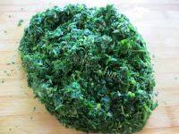 自己做的荠菜猪肉蒸饺做法图解3)