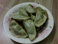 自己做的韭菜猪肉煎饺