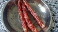 美味的清蒸腊肠做法图解1)