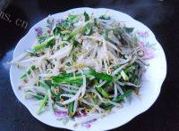 最爱的韭菜炒绿豆芽