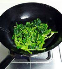 自制菠菜粉丝做法图解8)