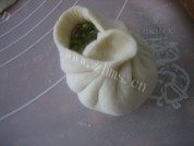 豆角馅包子做法图解18)