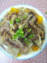 家常菜蒜蓉豆豉蒸排骨