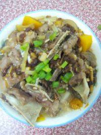 家常菜蒜蓉豆豉蒸排骨
