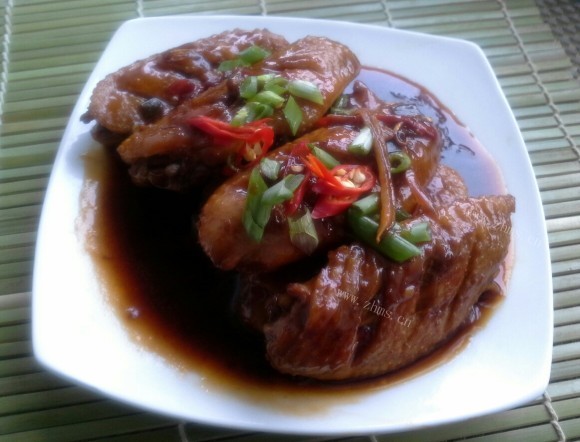 咸甜适中的可乐鸡翅