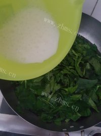菠菜鸡蛋汤做法图解3)