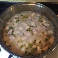 香甜芋头甜汤做法图解8)