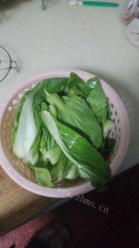 家常菜炒青菜做法图解1)