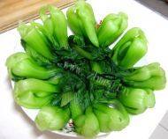 口感好的香菇油菜做法图解6)