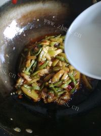 家常菜茄子豆角做法图解10)