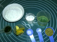 特色美食海苔苏打饼干做法图解1)