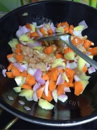 美味的快手咖喱饭做法图解3)