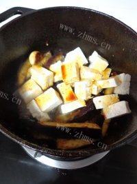家常菜茄子烧豆腐做法图解7)