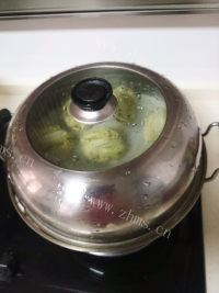 香豆子花卷做法图解14)