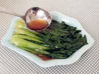 家常菜白灼油菜