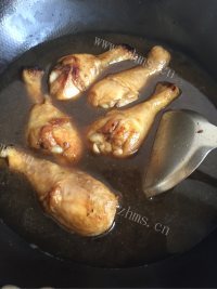红烧鸡腿做法图解3)